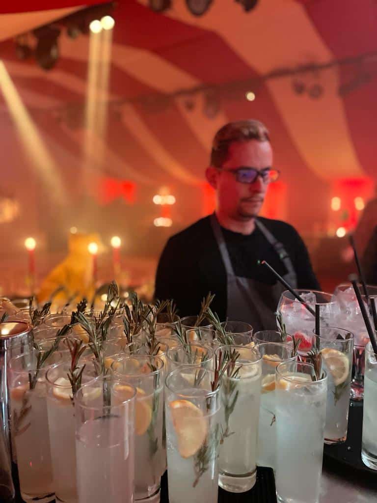 Branded Mobile Bar Hire for Launch Events live event image