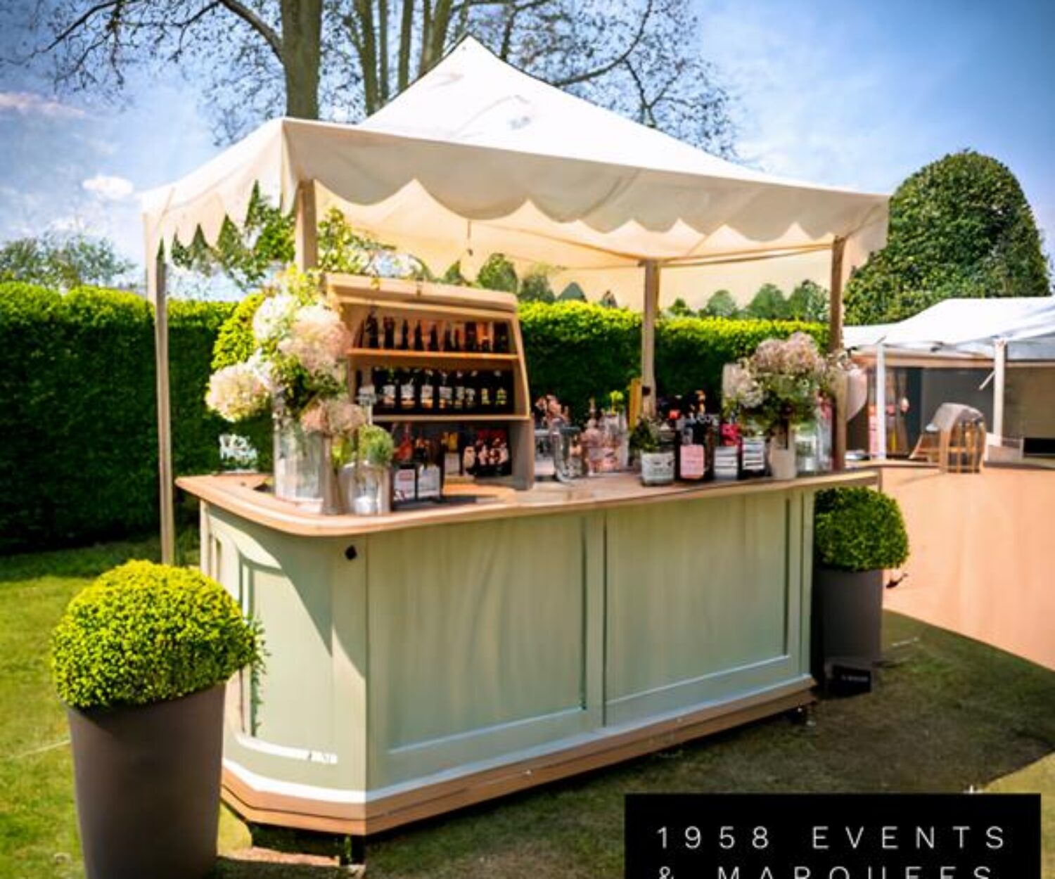 Mobile Bars for Fashion Week Events venue exterior